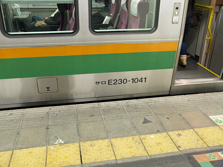 E231系湘南新宿ライン(大宮駅)