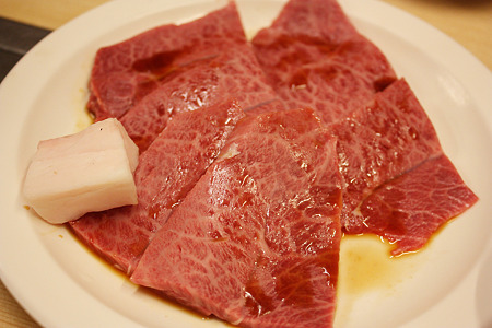 2010/08/13(FRI) 旭市・大衆肉料理 今久/和牛上かルビ 1人前 940円