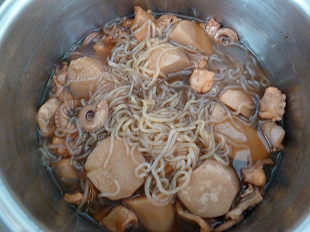 たこと里芋の煮物