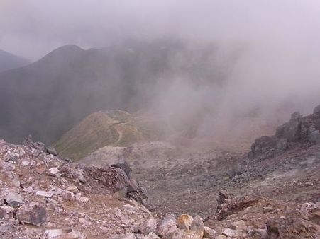 茶臼山頂