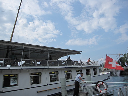 レマン湖遊覧船