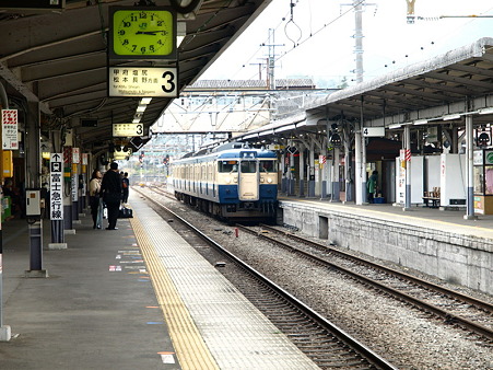 115系中央本線(大月駅)9