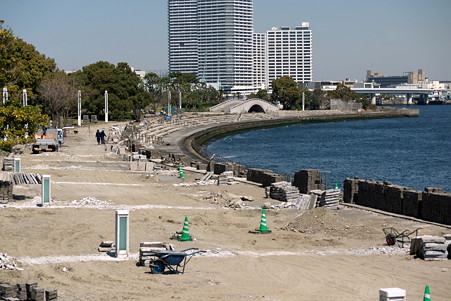 2011.04.05　みなとみらい　臨港パーク　東日本大震災の爪跡