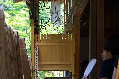 2011.08.09　北鎌倉　円覚寺　如意庵　施餓鬼棚