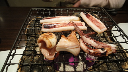 烏賊一夜干し。食ってよぉ~し 千尋の道