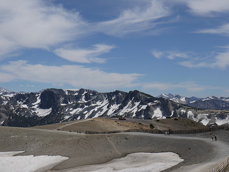 Mammoth Mountain山頂からの眺望